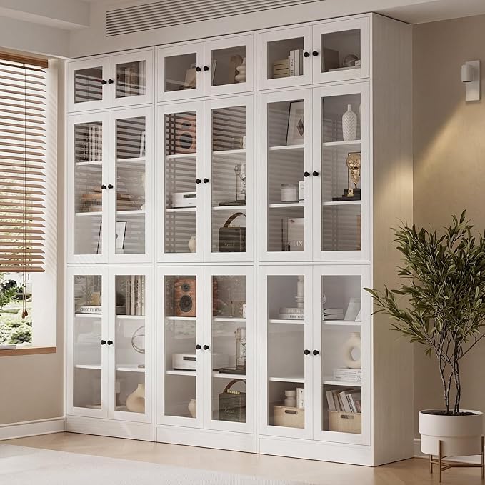 TUSY 85.5" Modern Tall Bookcase - Image 6