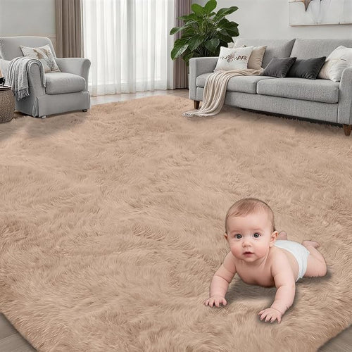 6x9 Area Rugs for Living Room Bedroom: Ultra Soft Fluffy Shag Rug Upgrade - Image 2