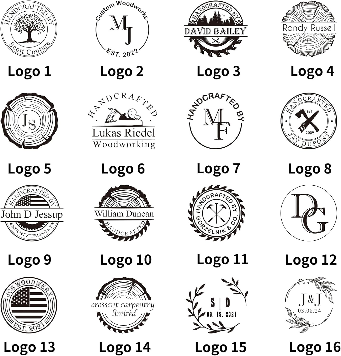 Custom Electric Branding Iron for Wood, Adjustable Temperature Wood Branding irons Personalized Wood Burning Letter Stamp for Leather Woodworking Tool, Handcraft & Wedding Gifts(1.5Inches)