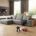 108" Sectional Couches for Living Room Cloud Couch Sofa by AWarmHomeForYou