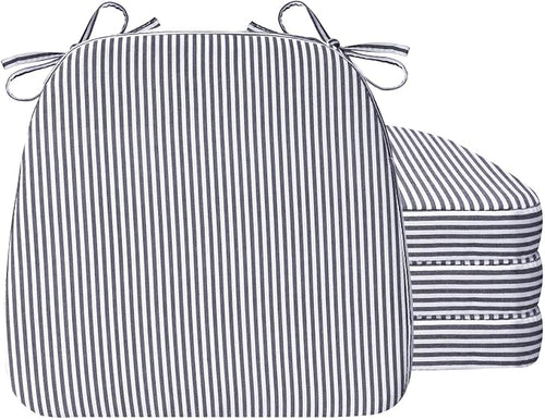 AAAAAcessories D-Shaped Chair Cushions, Featuring Ties and Removable, by AAAAAcessories