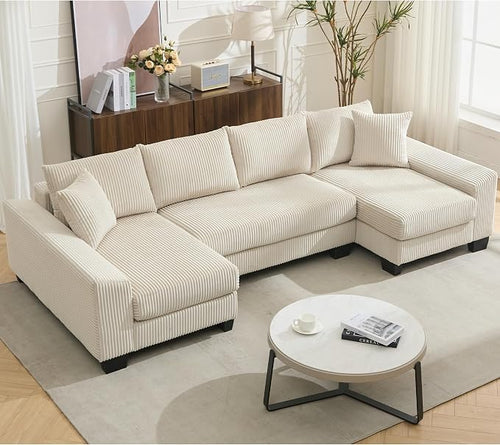 114" Sectional Couches with Pull Out Bed - Image 2