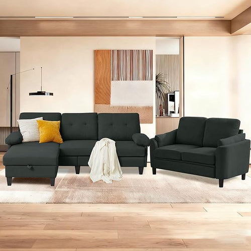5 Seat Sectional Sofa Set for Living Room Set by PingLiangHome