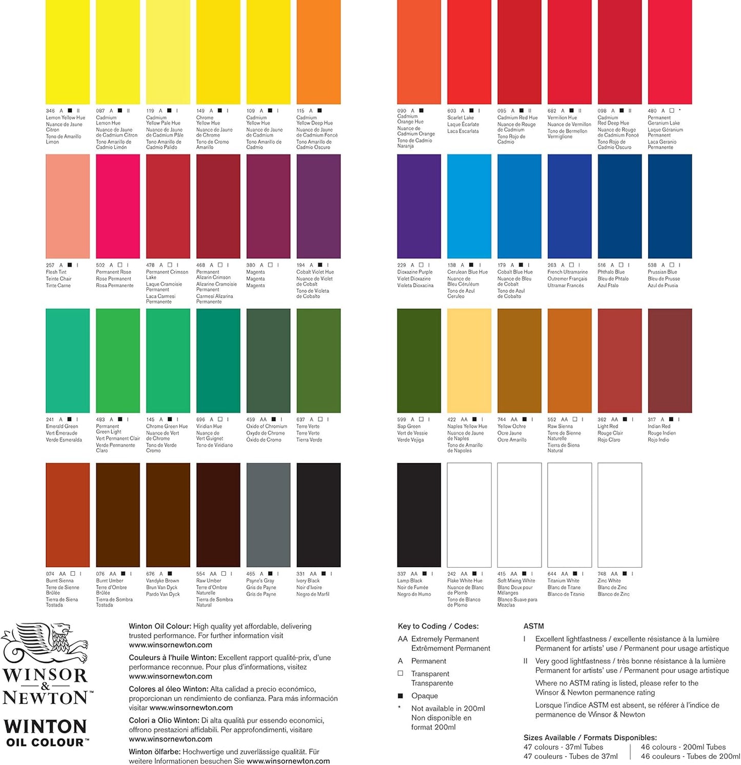 Winsor & Newton Winton Oil Color, 200ml (6.75-oz) Tube, Cadmium Red Light