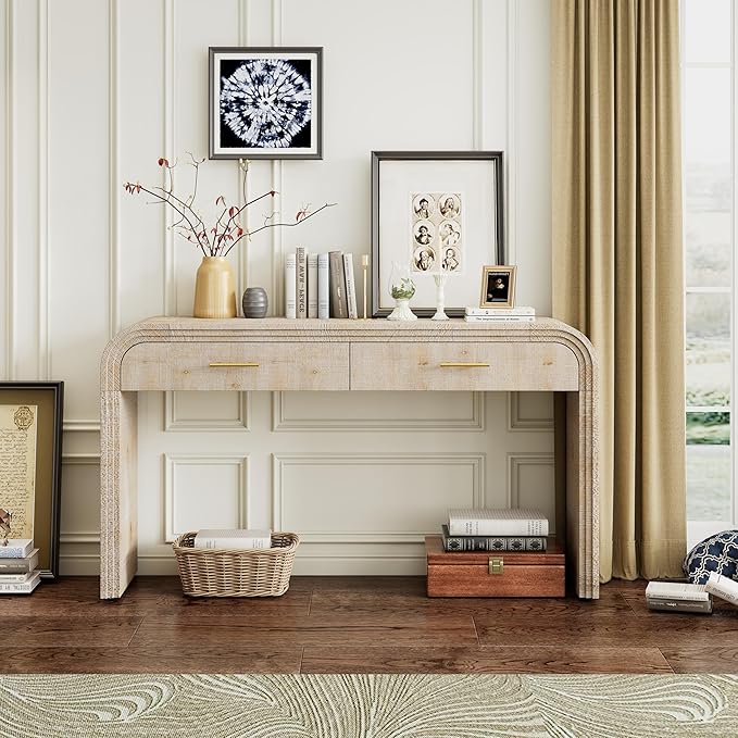 Harper & Bright Designs TREXM Unique Retro Silhouette Console Table - Image 3