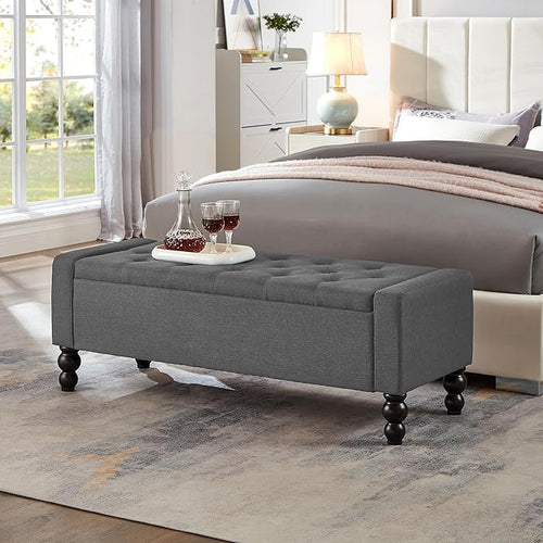 50" W Storage Ottoman Bench by DRM%E2%80%98SCUUM