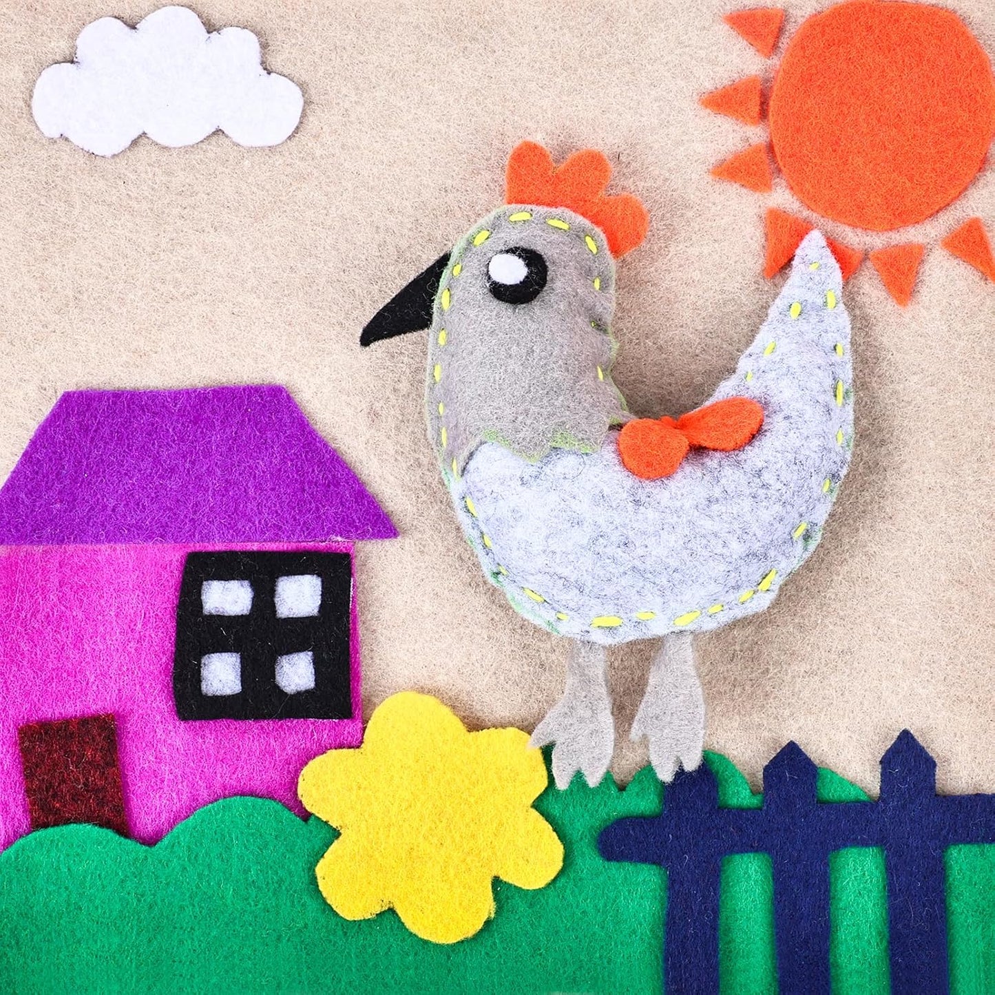 XSEINO 13 Rolls 8"x35" 1.4mm Thick Soft Felt Fabric Sheet 13 Assorted Gray Series Colors Felt Pack Pastel Felt Sheets for DIY Craft Sewing Squares Nonwoven Patchwork