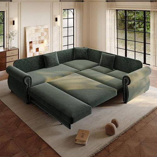 88.2" Sectional Sleeper Sofa - Image 2