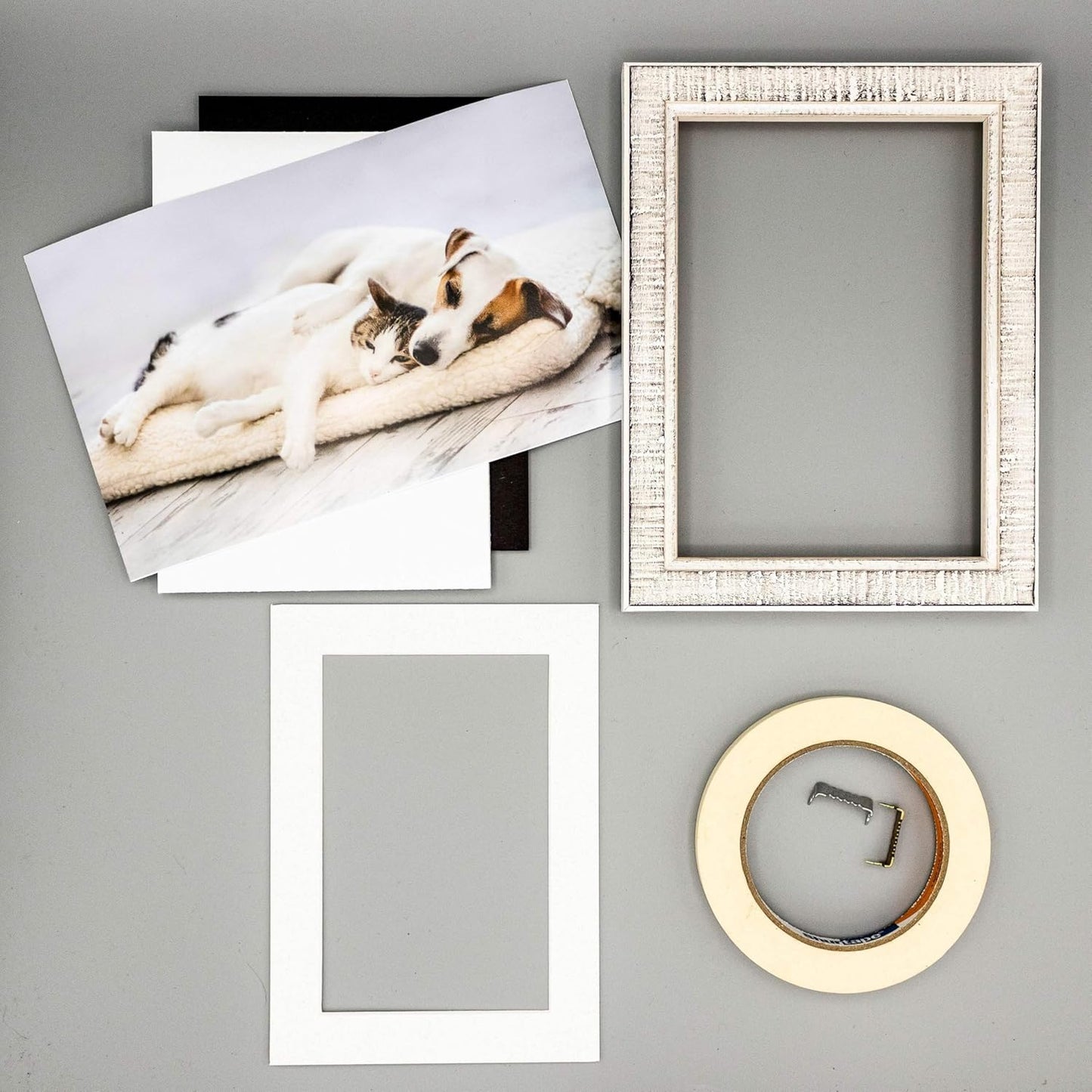 Pack of TEN 11x14 Mats Bevel Cut for 8.5x11 Photos - Acid Free Oyster Shell White Precut Matboards For Pictures, Photos, Framing - 4-ply Thickness
