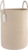 XUANGUO Cotton Rope Laundry Basket Hamper by XUANGUO