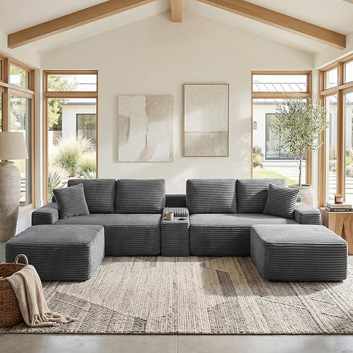 125" Oversized Sectional Couches by ivoros