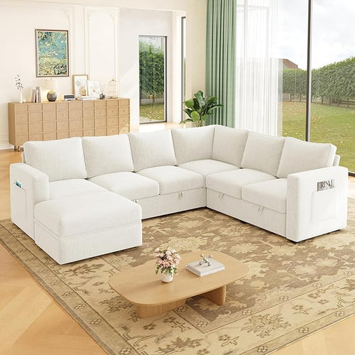 83.5" Sectional Sleeper Sofa - Image 2