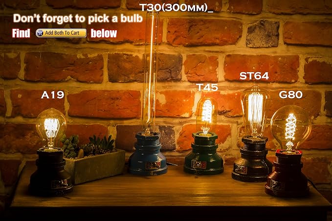 Loft Style Lamp, Corporal Blue Steampunk Industrial Vintage Style, Water Pipe - Image 3