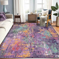 RELEANY Washable Area Rugs 5'x8' Non-Slip Modern Abstract Soft by RELEANY