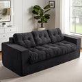 MAXYOYO Oversized Loveseat Sofa Couch, Upholstered Bean Bag Chair Cloud 3-Seat by MAXYOYO