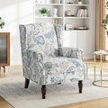 Pia Ricco High Back Floral Accent Chair by PiaRicco