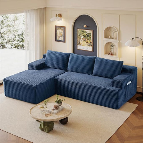96" Sectional Couches for Living Room Cloud Couch Sofa by AWarmHomeForYou