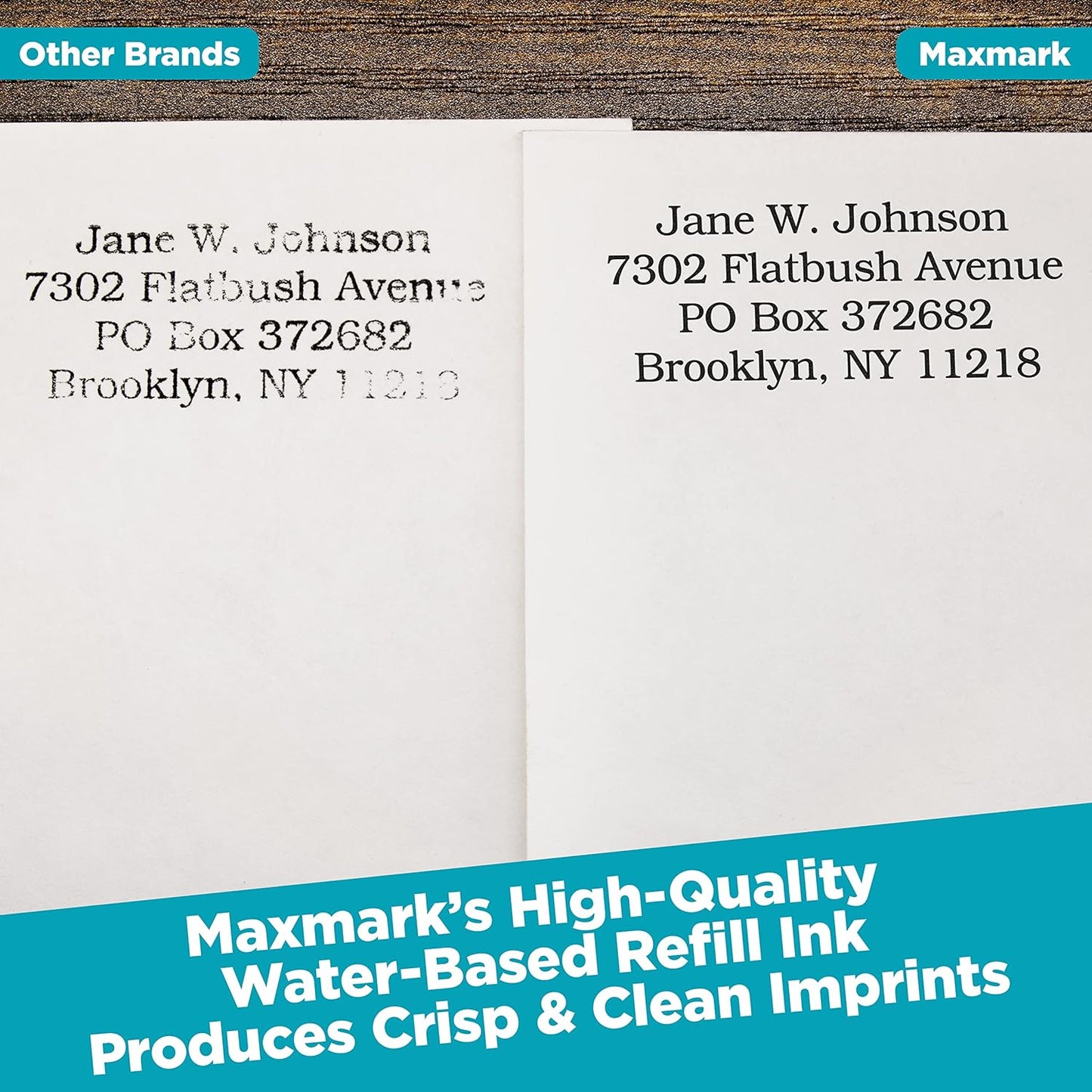 MaxMark Premium Refill Ink for self Inking Stamps and Stamp Pads, Green Color - 2 oz.