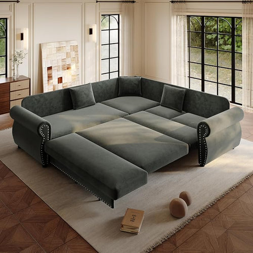 88.2" Sectional Sleeper Sofa - Image 2