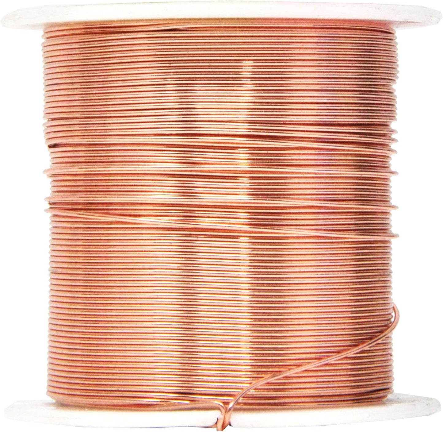 Mandala Crafts 22 Gauge Anodized Aluminum Craft Wire for Jewelry Making - 450 FT Colored Flexible Silver Copper Black Pink Ice Blue Red Wire - Bendable for Bonsai Armature Crafting Sculpting