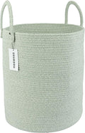 XUANGUO Cotton Rope Laundry Basket Hamper by XUANGUO
