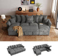 LINSY HOME Oversized Sectional Sleeper Sofa by LINSYHOME