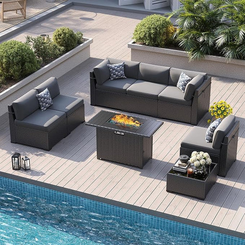 8 Piece Patio Furniture Set - Image 2