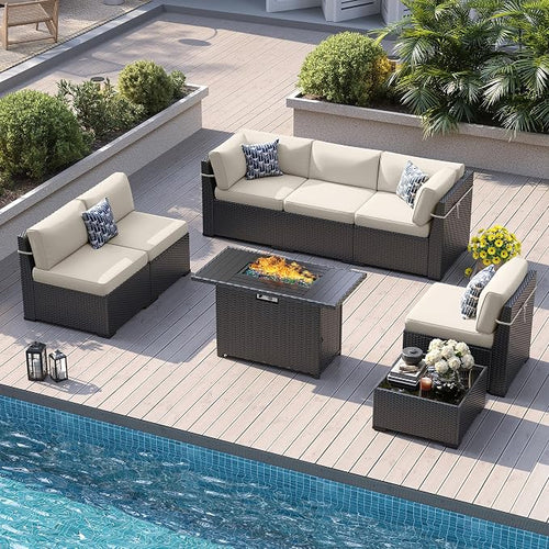 8 Piece Patio Furniture Set - Image 2