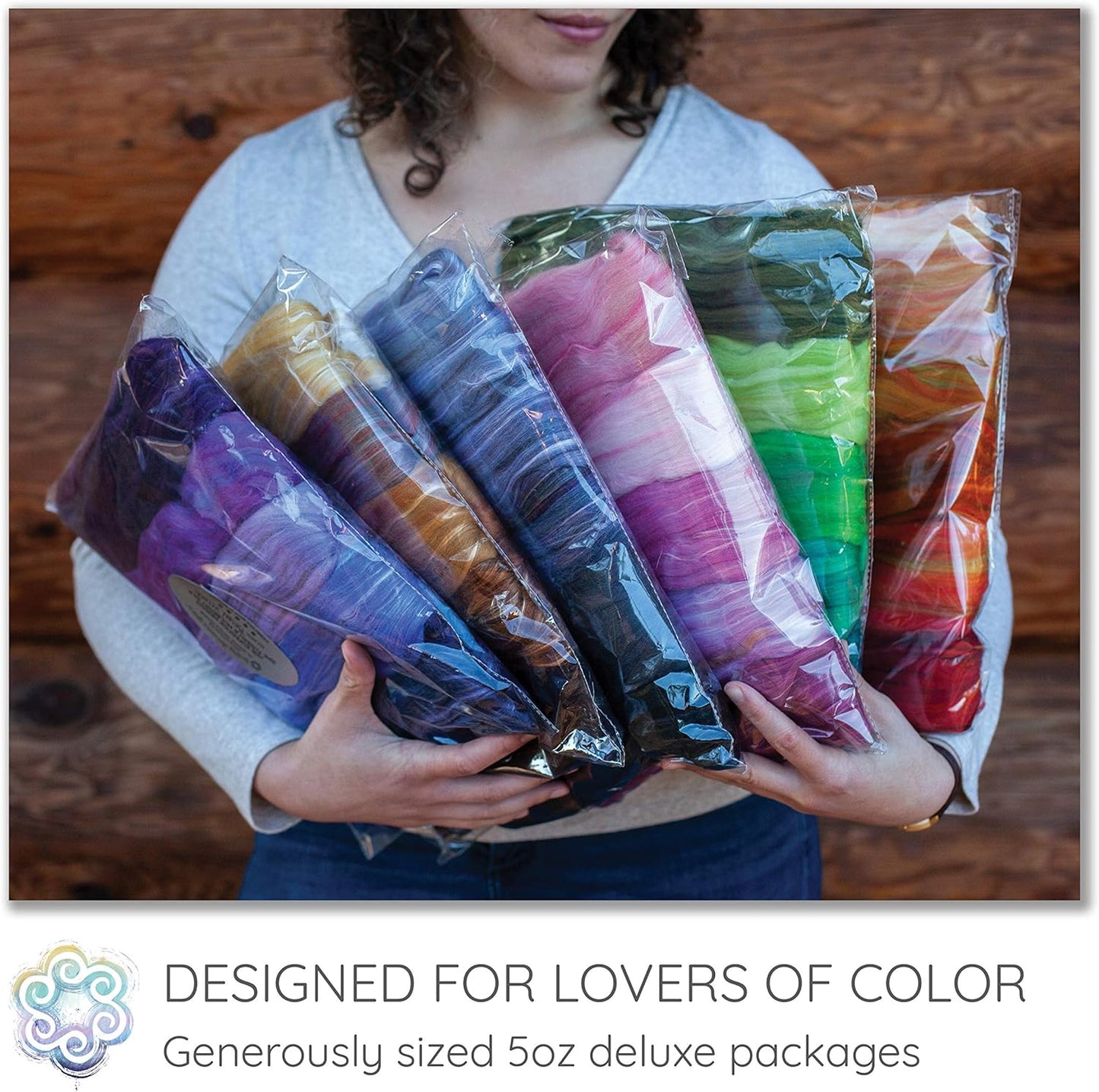 Merino Silk Luxe Tonal Designer Blend. Superfine Merino, Mulberry, Tussah Silk. Top Roving for Spinning or Felting. Spice Market 5oz