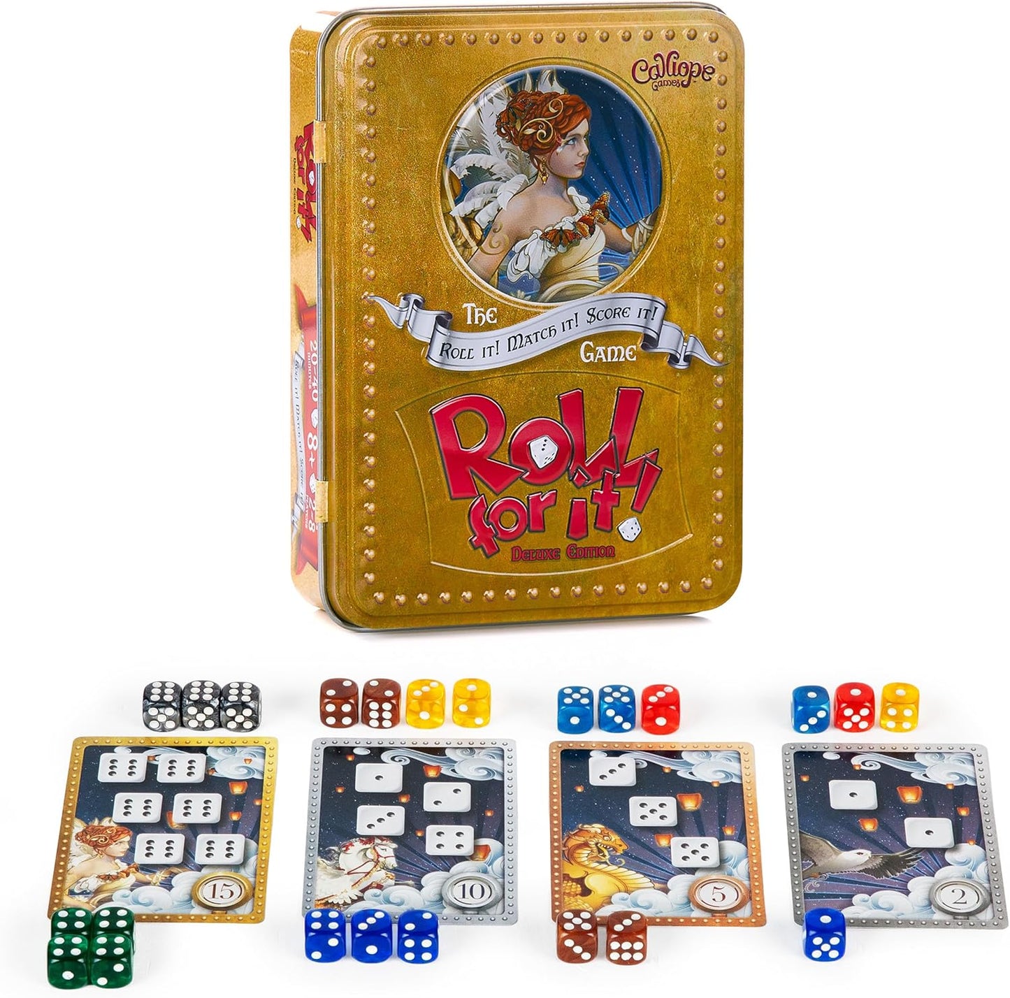 Calliope Games Roll for It! Deluxe Edition Board Game