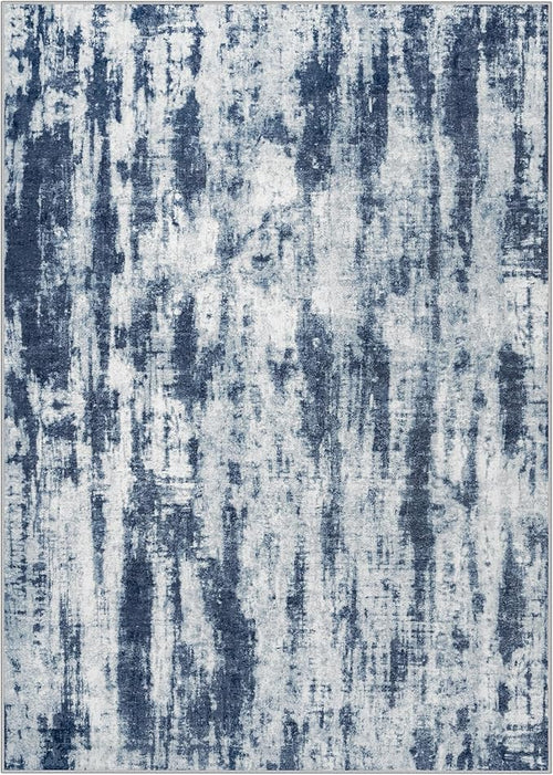 9x12 Area Rugs Washable Rug: Modern Abstract Living Room Rug Soft Anti-Skid - Image 2