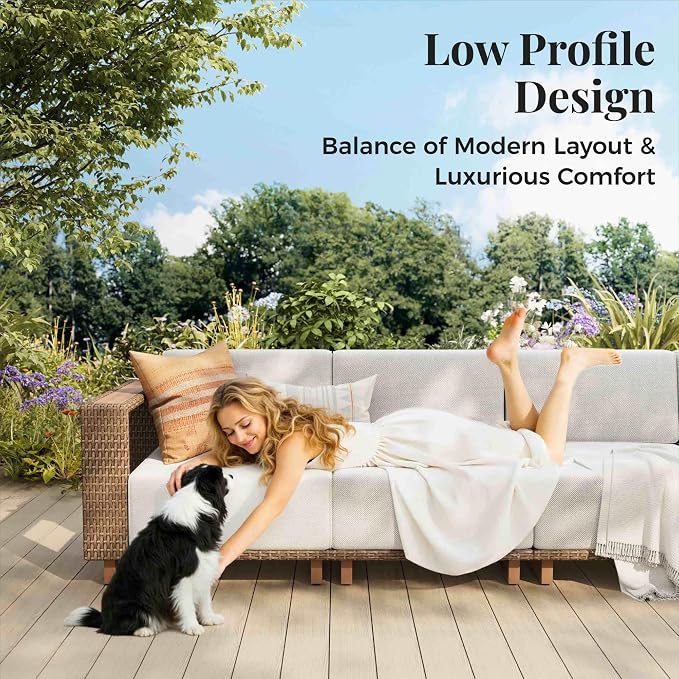 MIXPATIO Patio Sectional Furniture - Image 5