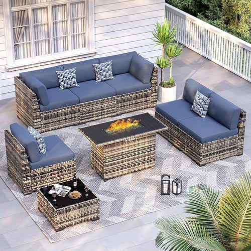 8-Piece Patio Furniture Set by VonzoyHome