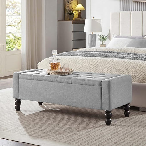 50" W Storage Ottoman Bench by DRM%E2%80%98SCUUM