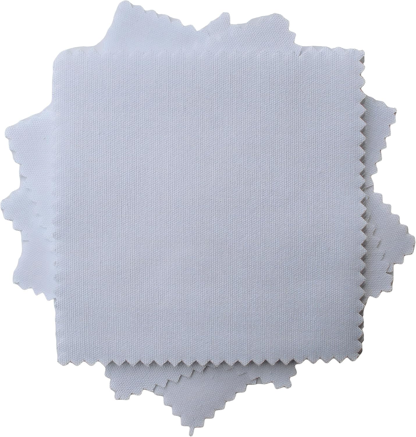 iNee Embroidery Fabric Squares Cotton, 10 Squares of 10 x 10-inch, White