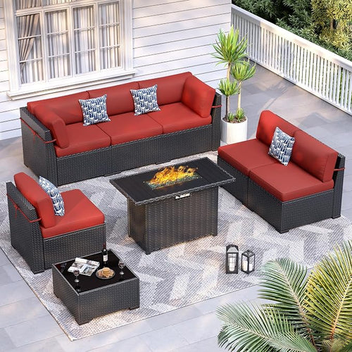 8 Piece Patio Furniture Set by VonzoyHome