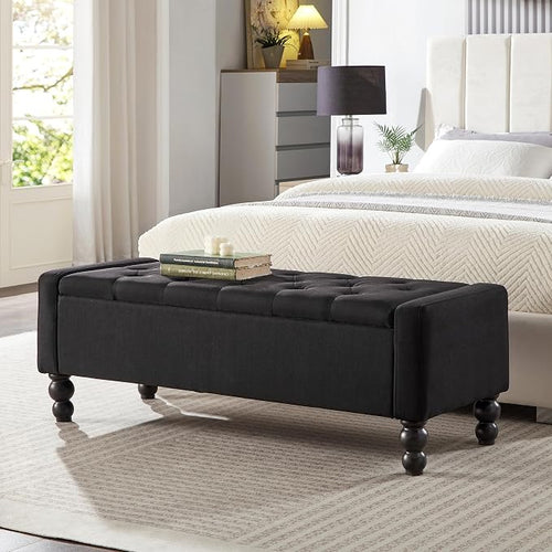 50" W Storage Ottoman Bench by DRM%E2%80%98SCUUM