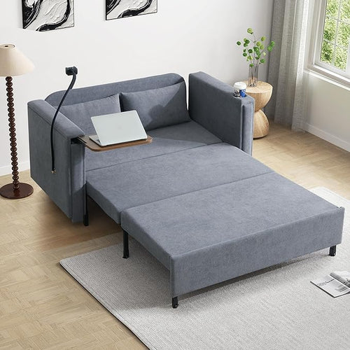 3-in-1 Convertible Sleeper Sofa Couch by LEVNARY