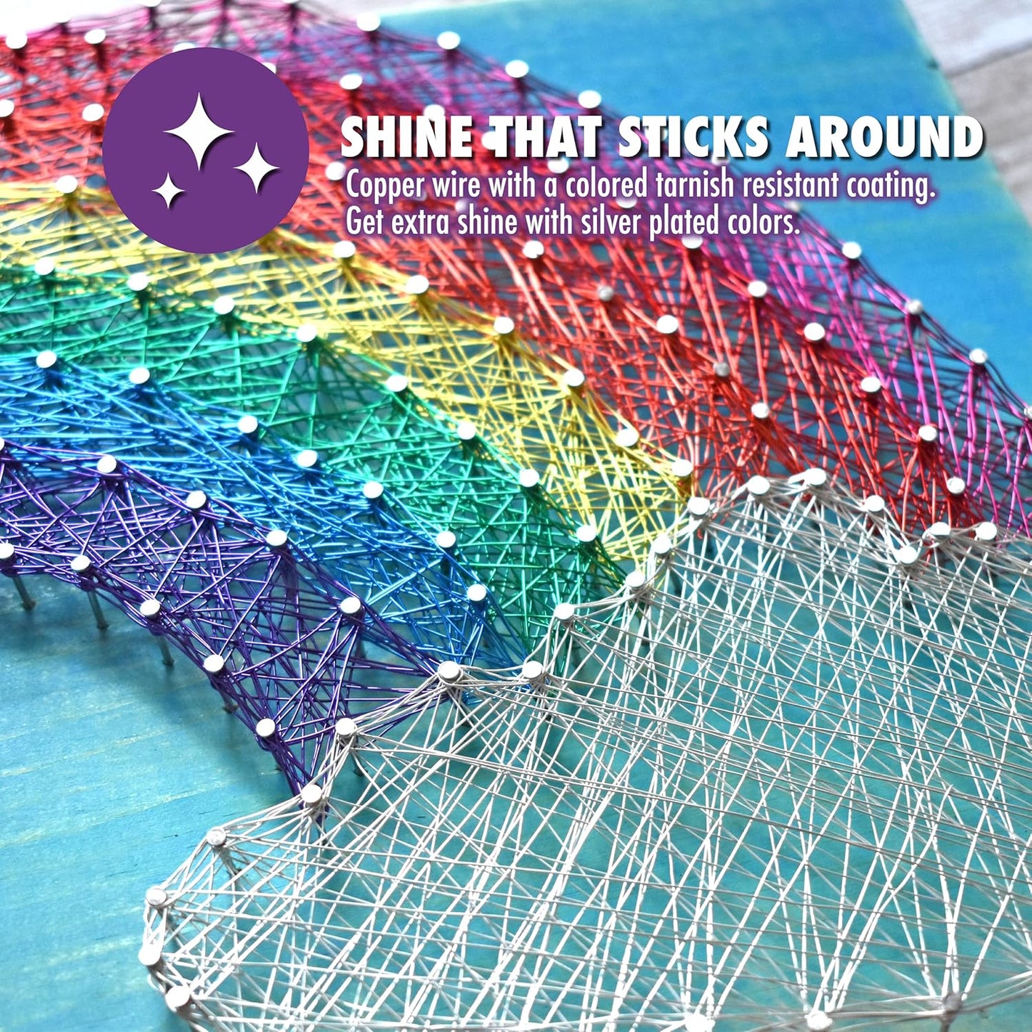 Artistic Wire, 20 Gauge Tarnish Resistant Colored Copper Craft Wire, Natural, 15 yd