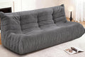Bean Bag 3-Seater Chair Big Sofa Beanbag Chair by Cansunna