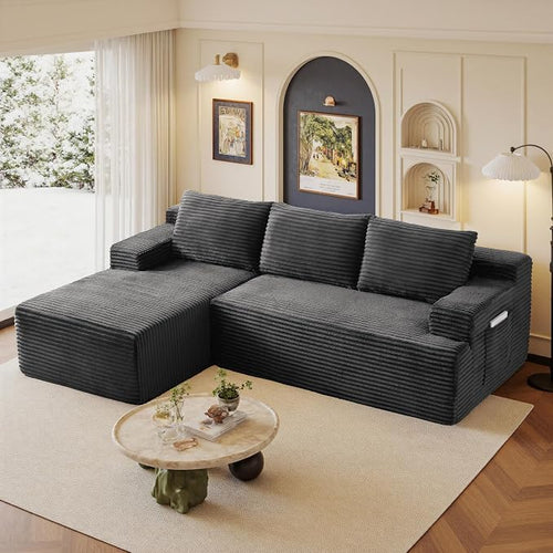 96" Sectional Couches for Living Room Cloud Couch Sofa by AWarmHomeForYou