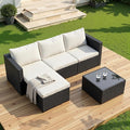 Shintenchi 4 Pieces Patio Furniture Sets, Outdoor Sofa Patio Sectional Sets All by Shintenchi%7CFurnitureMadeforRealLife