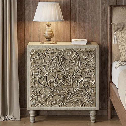 3 Drawer Farmhouse Dresser X 2P - Image 2